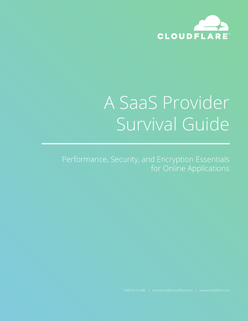 image from A SaaS Provider Survival Guide