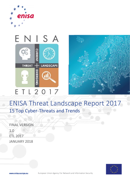 image from ENISA Threat Landscape Report 2017
