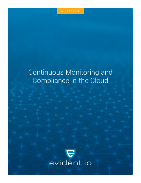 image from Continuous Monitoring And Compliance In The Cloud