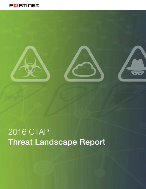 image from 2016 CTAP Threat Landscape Report