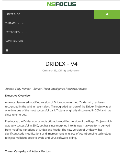 image from Dridex v4