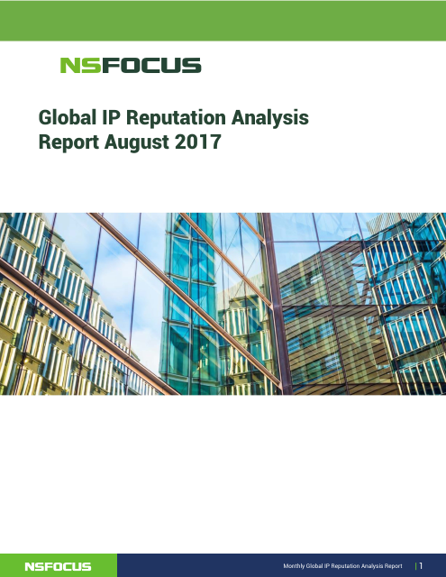 image from 2017 Global IP Reputation Analysis Report