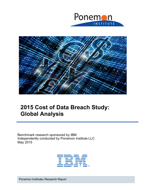 image from 2015 Cost of Data Breach Study: Global Analysis