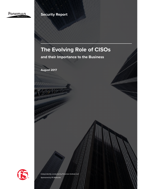 image from Security Report:The Evolving Role of CISOs