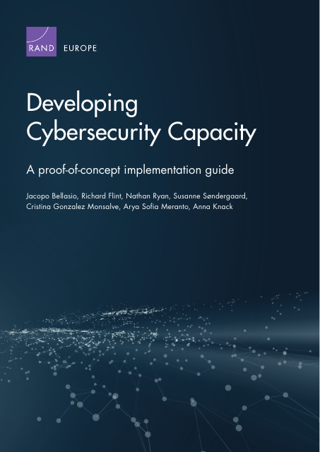 image from Developing Cybersecurity Capacity: A Proof-Of-Concept Implementation Guide