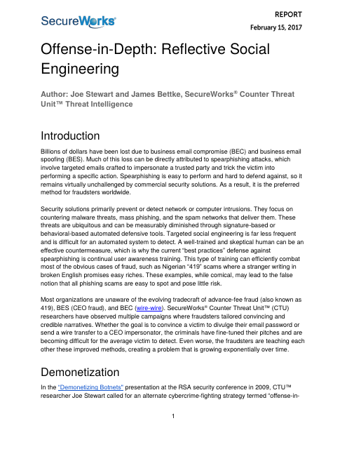 image from Offense-In-Depth: Reflective Social Engineering