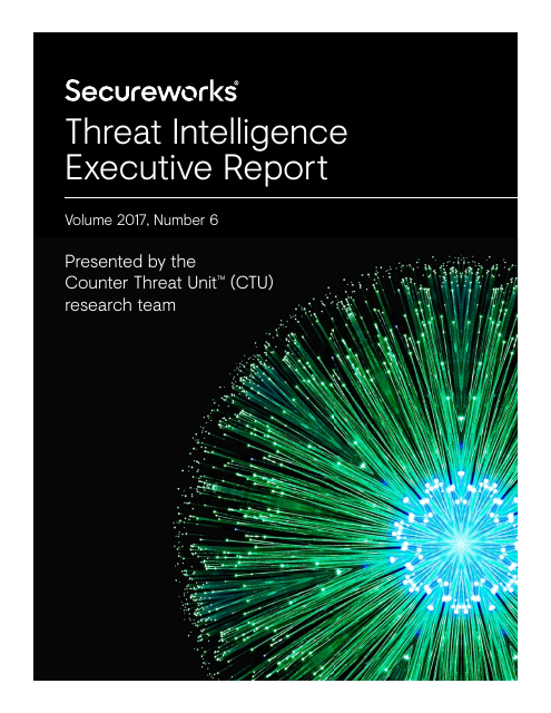 image from Threat Intelligence Executive Reprot 2017: Volume 6