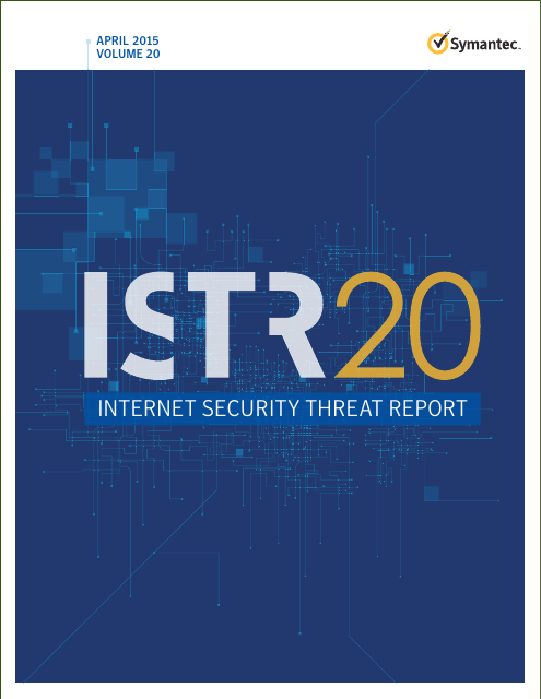 image from 2015 Internet Security Threat Report, Volume 20
