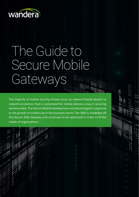 image from The Guide To Secure Mobile Gateways