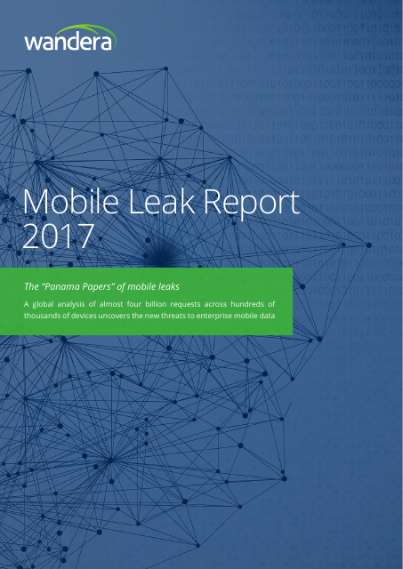 image from Mobile Leak Report 2017