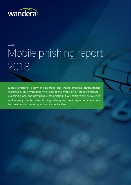 image from Mobile Phishing Report 2018