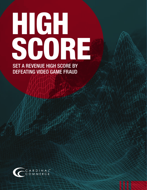 image from High Score: Set A Revenue High Score By Defeating Video Game Fraud