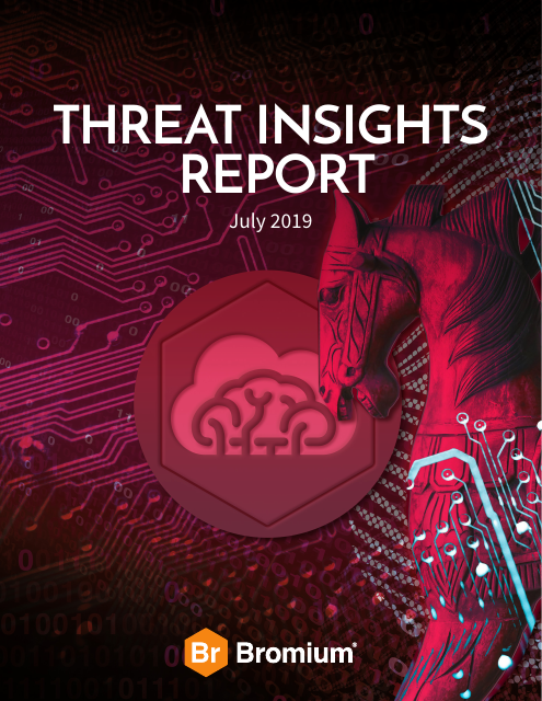 image from Threat Insights Report - July 2019