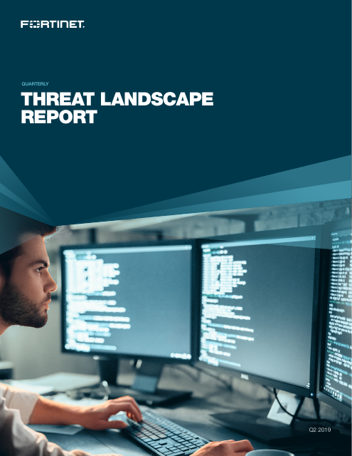 image from Fortinet Quarterly Threat Landscape Report Q2 2019