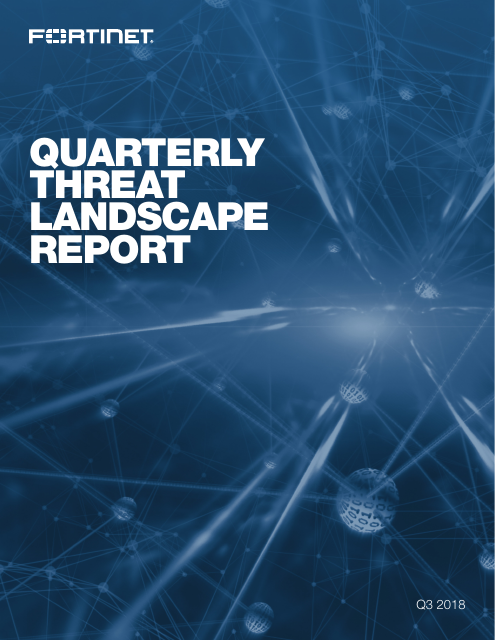 image from Quarterly Threat Landscape Report Q3 2018