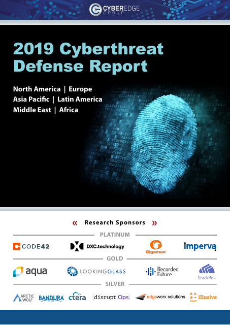 image from 2019 Cyberthreat Defense Report