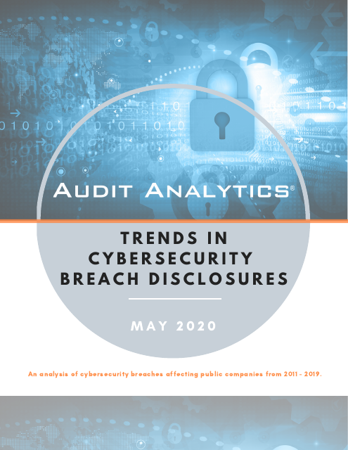 image from Trends in Cybersecurity Breach Disclosures