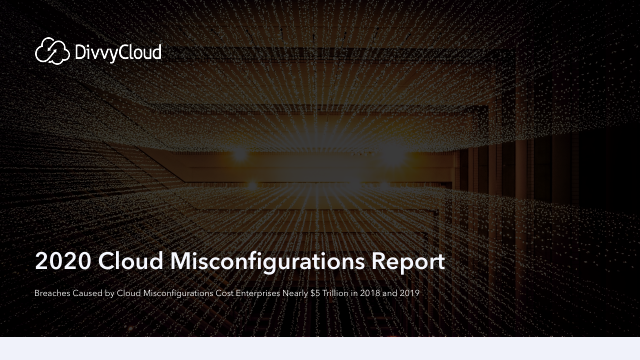 image from 2020 Cloud Misconfigurations Report
