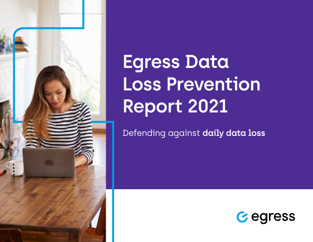 image from Egress Data Loss Prevention Report 2021