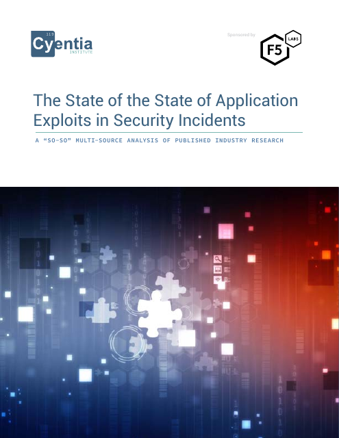 image from The State of the State of Application Exploits in Security Incidents