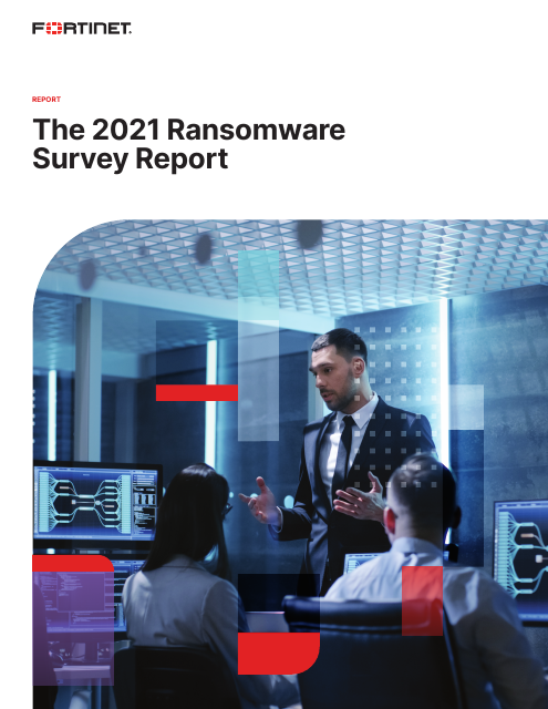 image from The 2021 Ransomware Survey Report
