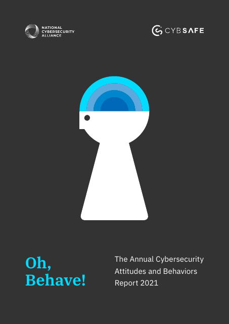 image from The Annual Cybersecurity Behaviors and Attitudes Report 2021