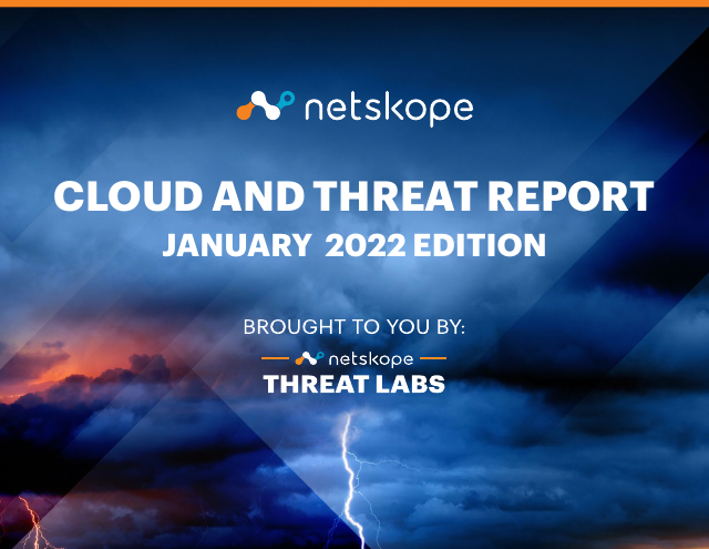 image from Cloud and Threat Report - January 2022
