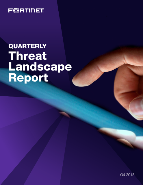 image from Quarterly Threat Landscape Report Q4 2018