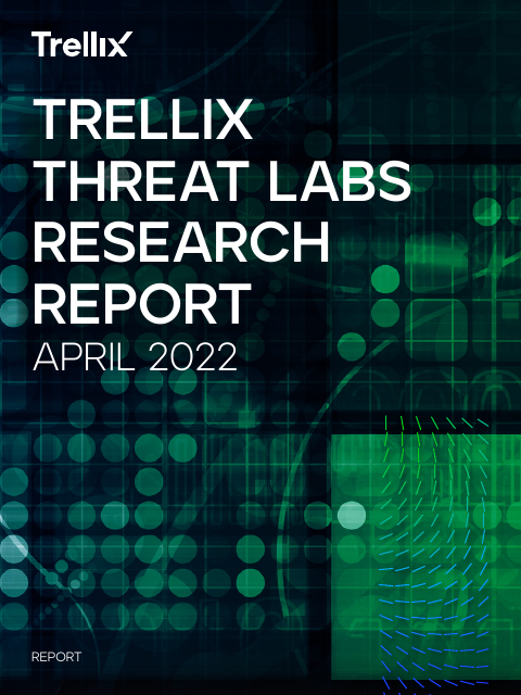 image from Trellix Threat Labs Research Report April 2022