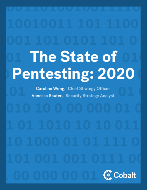 image from The State of Pentesting: 2020