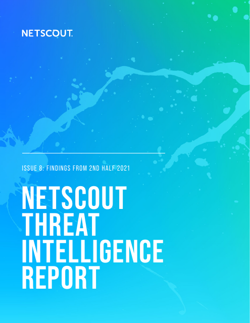 image from Netscout Threat Intelligence Report: 2H 2021