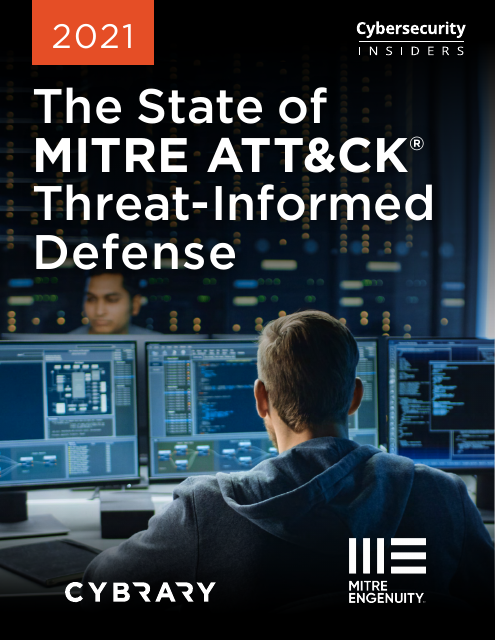 image from The State of MITRE ATT&CK Threat-Informed Defense