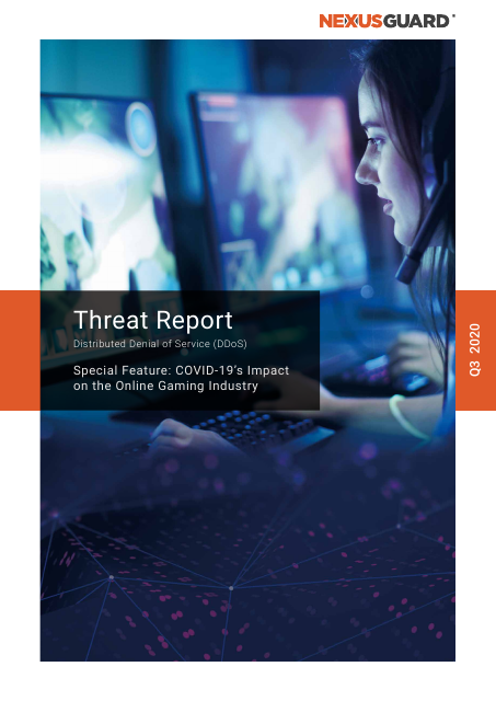 image from DDoS Threat Report 2020 Q3