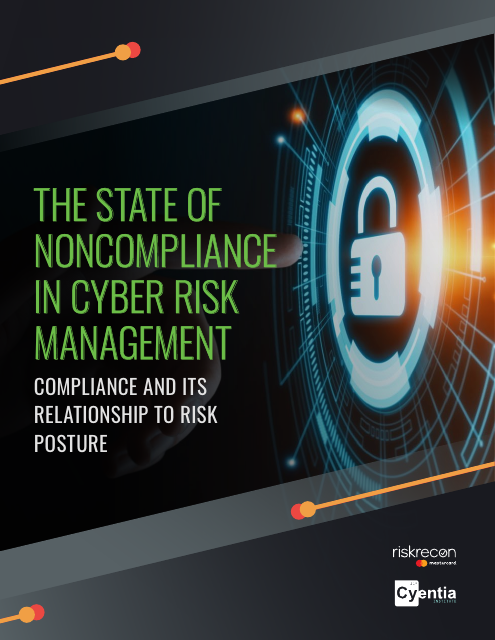 image from The State of Noncompliance in Cyber Risk Management
