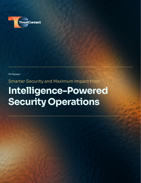 image from Intelligence-Powered Security Operations 