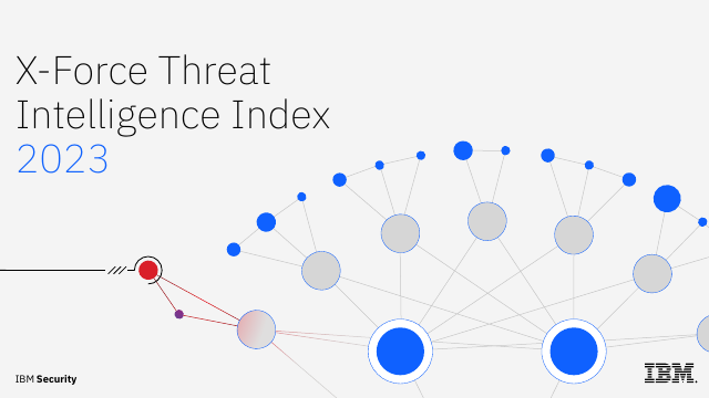 image from X-Force Threat Intelligence Index 2023 