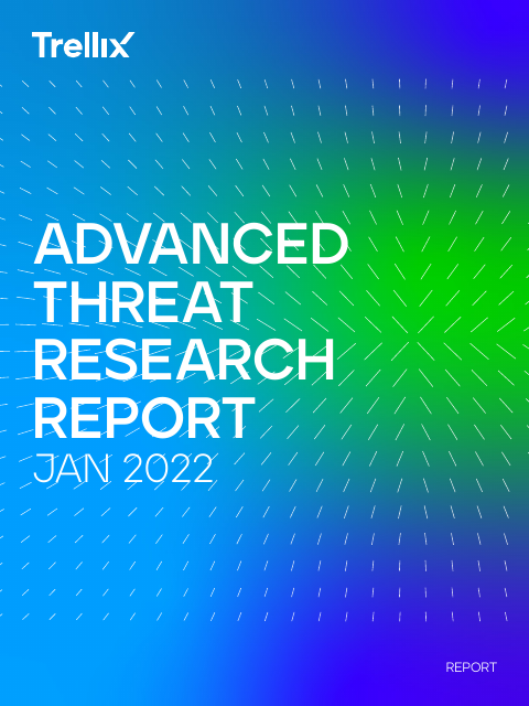image from Advanced Threat Research Report January 2022
