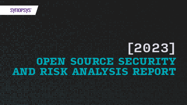 image from Open Source Security and Risk Analysis Report 2023