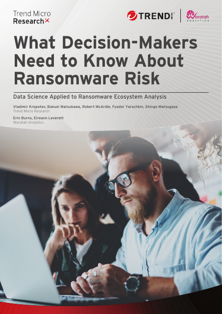 image from What Decision - Makers Need to Know About Ransomware Risk