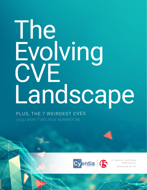 image from The Evolving CVE Landscape 