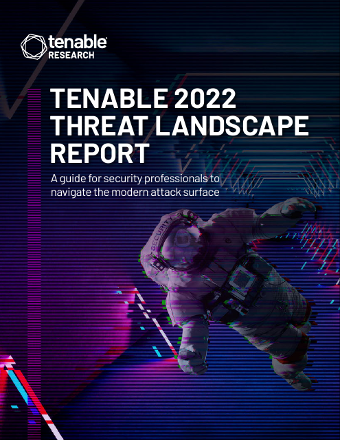 image from Tenable 2022 Threat Landscape Report