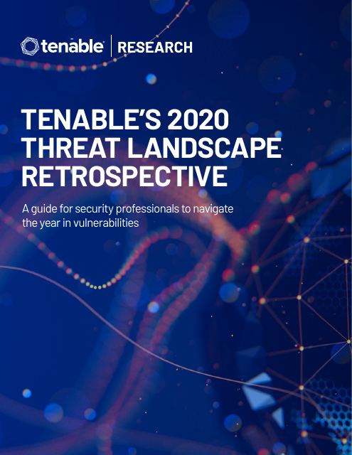 image from Tenable's 2020 Threat Landscape Retrospective