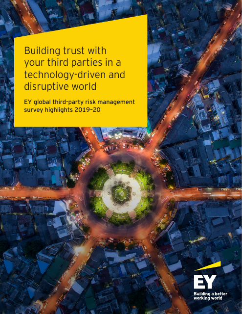 image from EY global third-party risk management survey highlights 2019-20