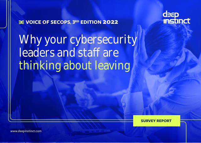 image from Why your cybersecurity leaders and staff are thinking about leaving 