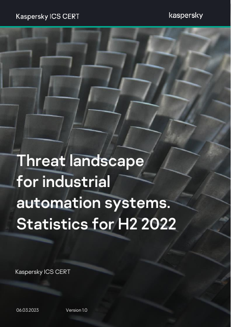 image from Threat landscape for industrial automation systems. Statistics for H2 2022