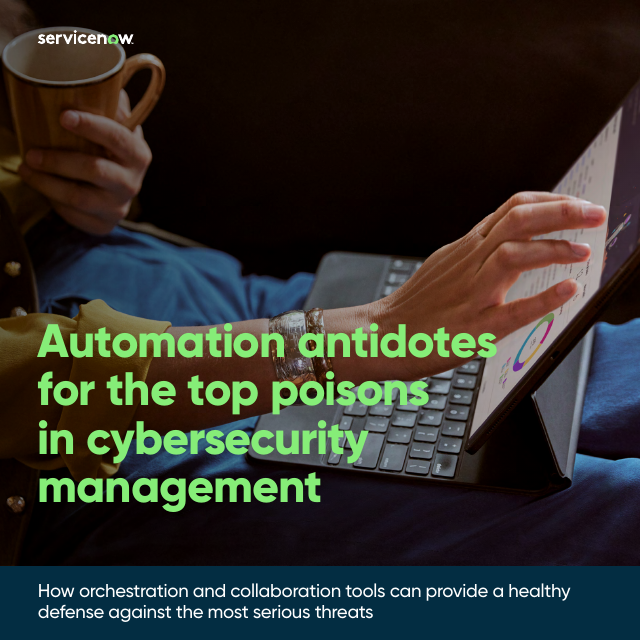 image from Automation antidotes for the top poisons in cybersecurity