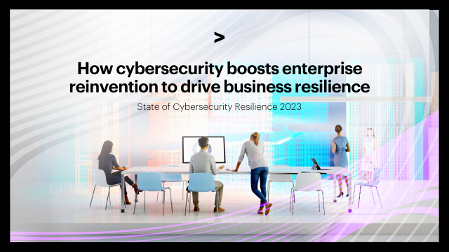image from State pf Cybersecurity Resilience 2023