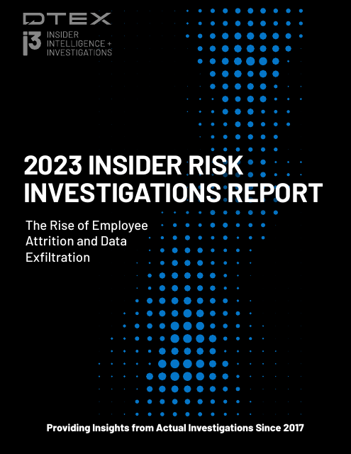 image from 2023 Insider Risk Investigations Report