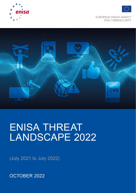 image from Enisa Threat Landscape 2022