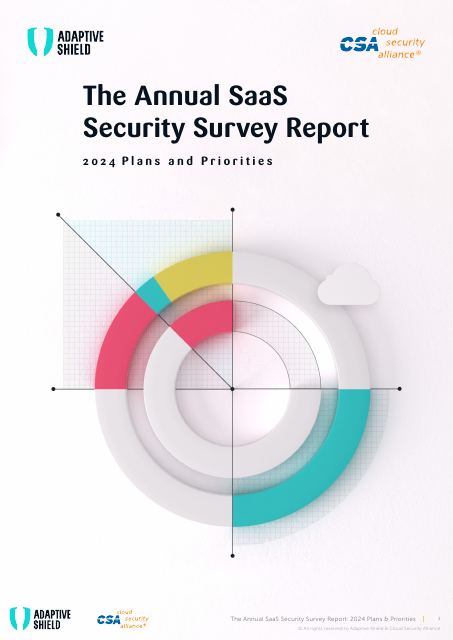 image from The Annual SaaS Security Survey Report 